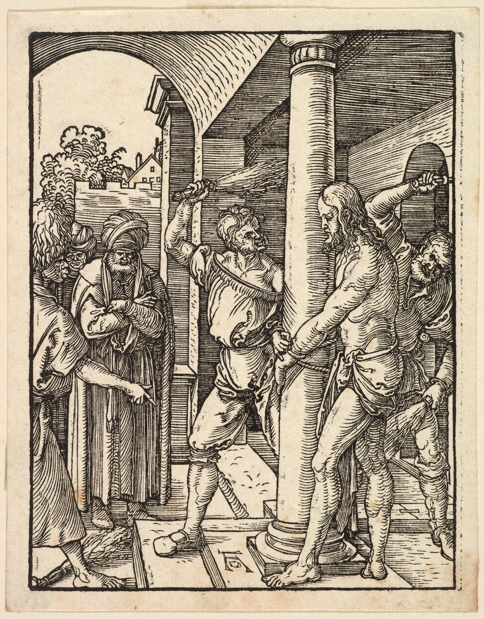 Flageleringen, 1509-11 av Albrecht Dürer