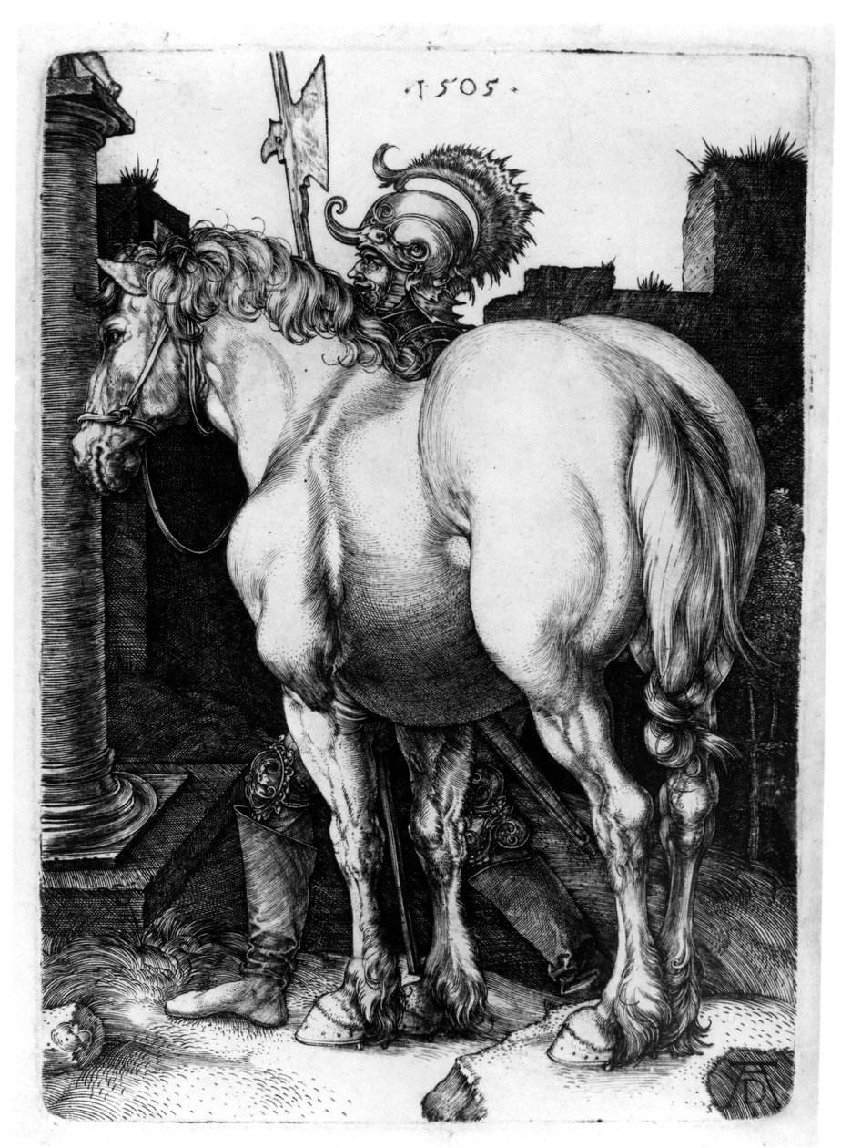 Den store hesten, 1509 av Albrecht Dürer