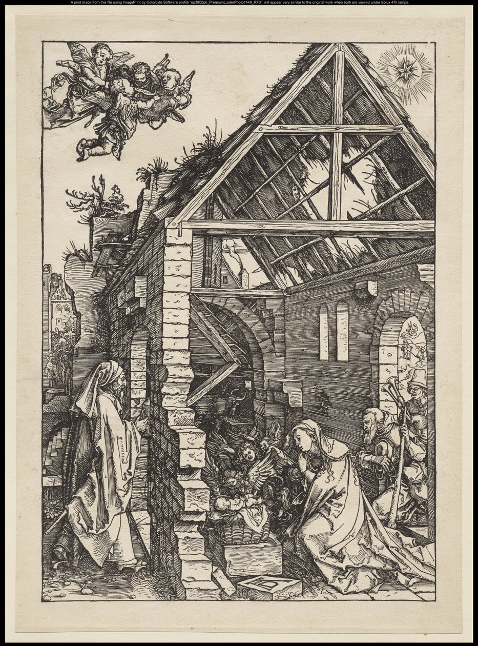 The Life of the Virgin: The Nativity, 1502-03 av Albrecht Dürer