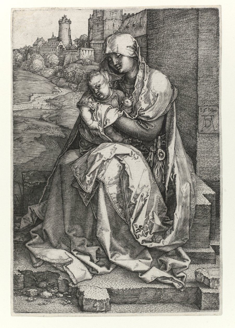 The Madonna of the Wall, 1514 av Albrecht Dürer