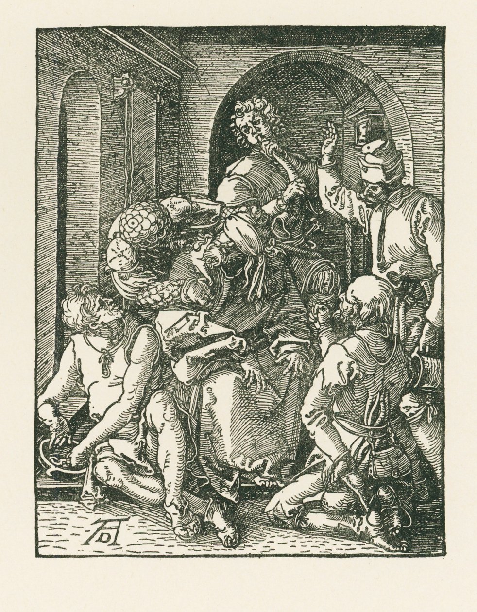 Kristus-spottingen, ca. 1508–09 (tresnitt) av Albrecht Dürer or Duerer