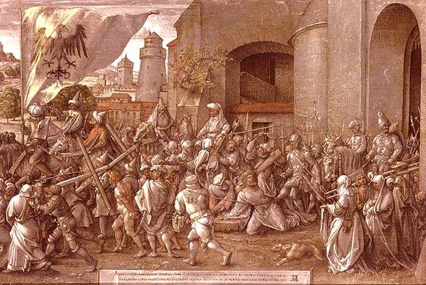 Veien til Golgata av Albrecht Dürer