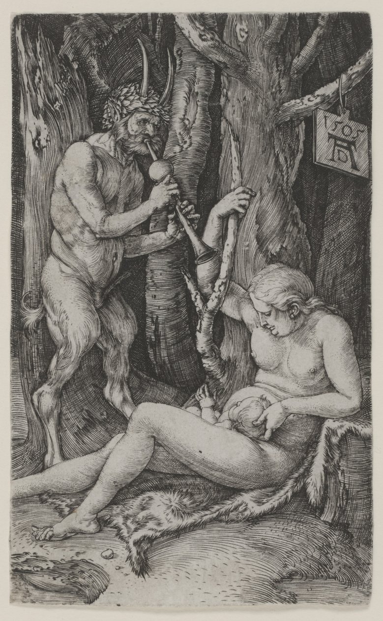Satyrfamilien av Albrecht Dürer