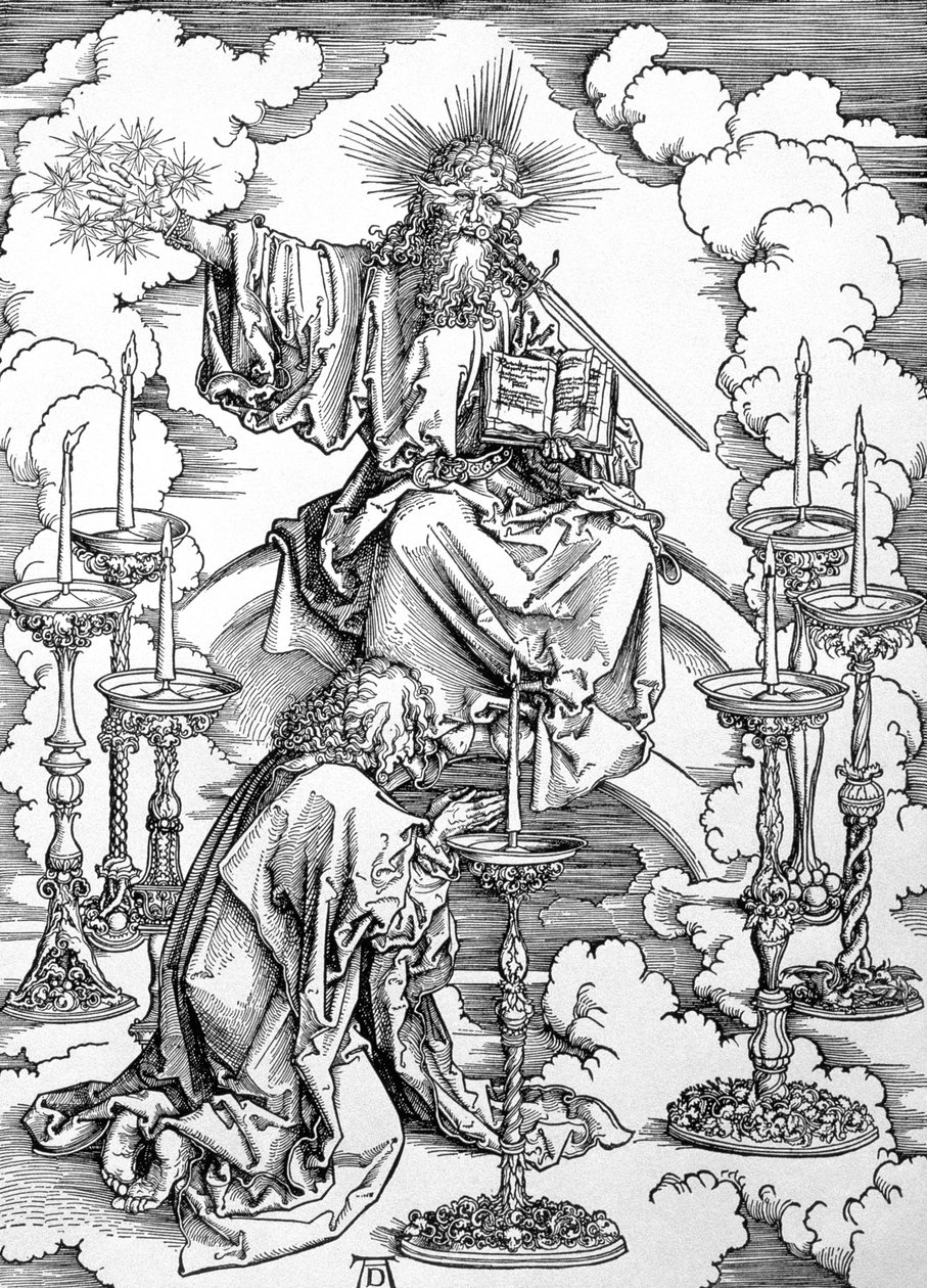 The Vision of The Seven Candlesticks fra 