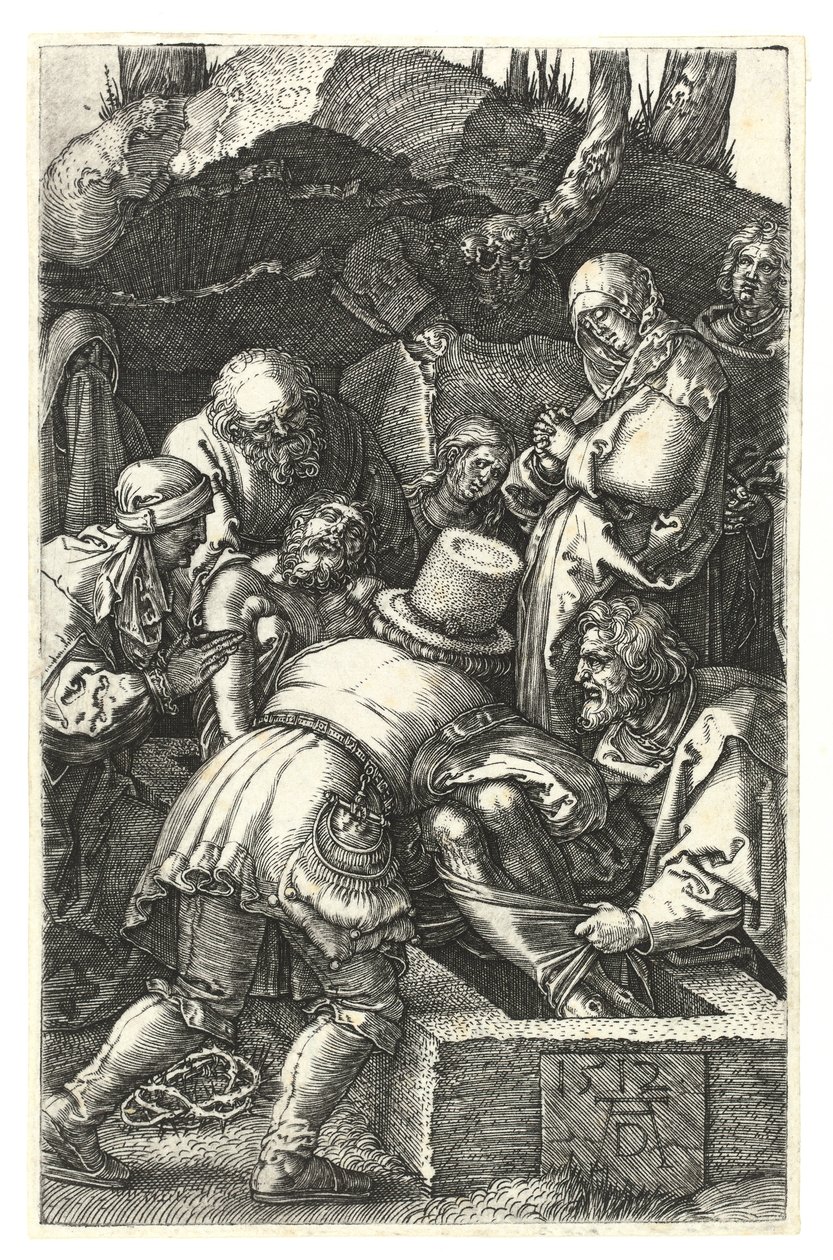Kristi begravelse av Albrecht Dürer