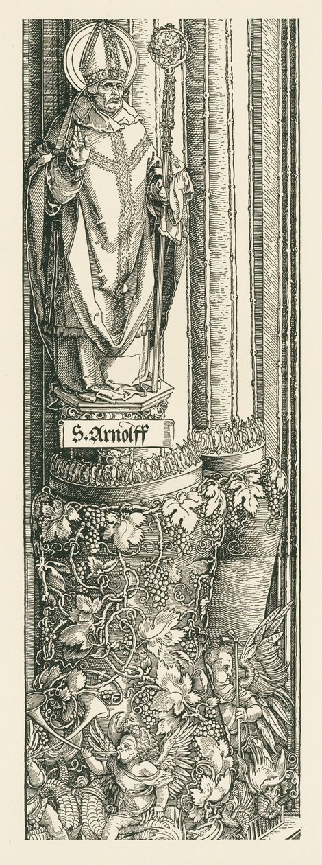 Triumfbuen for keiser Maximilian I av Albrecht Dürer or Duerer