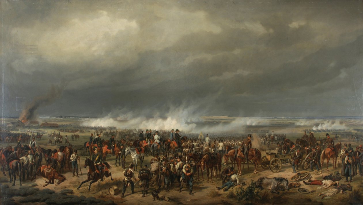 Slaget ved Comorn av Albrecht von Adam