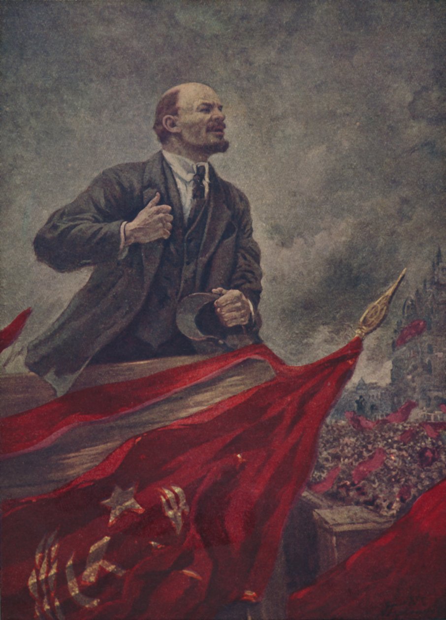 Lenin, ca 1930, 1939. av Aleksandr Gerasimov
