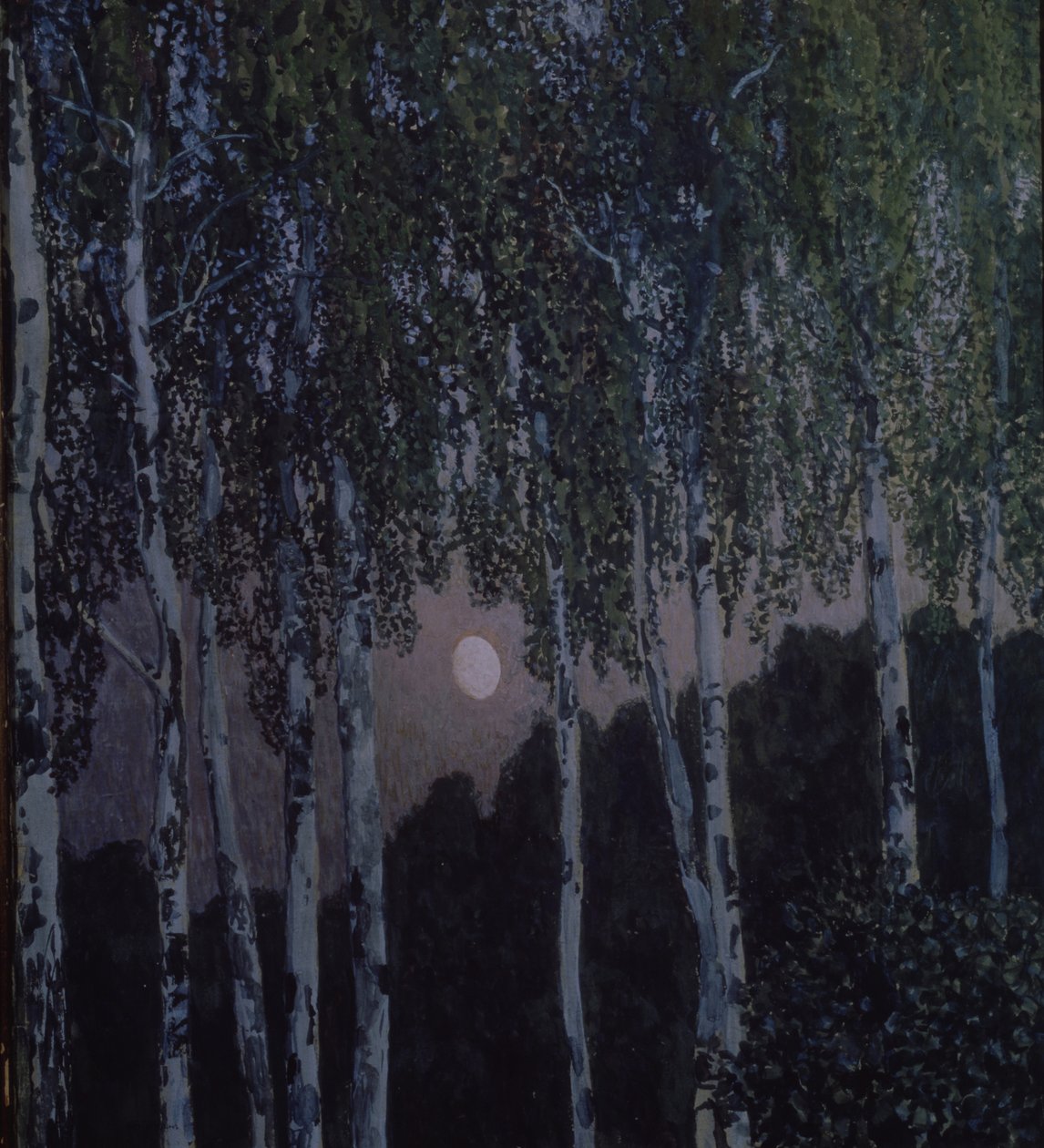 Bjørker, 1908-1910 av Aleksandr Jakovlevic Golovin
