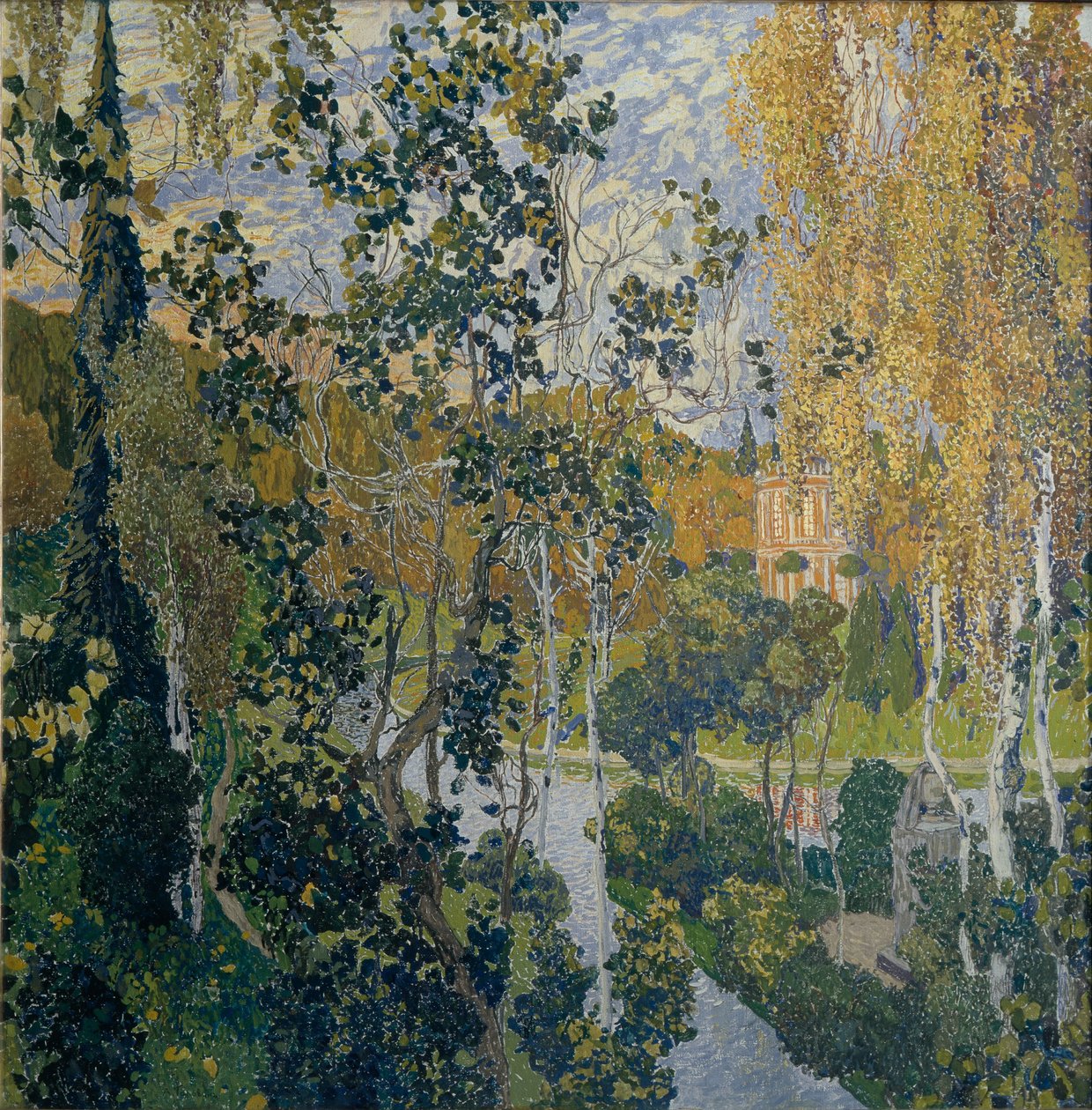 Landskap av Aleksandr Jakovlevic Golovin
