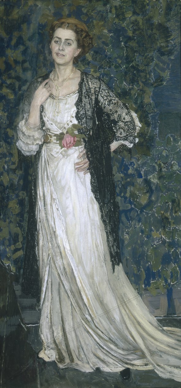 Portrett av Marina Makovskaya, 1912 av Aleksandr Jakovlevic Golovin