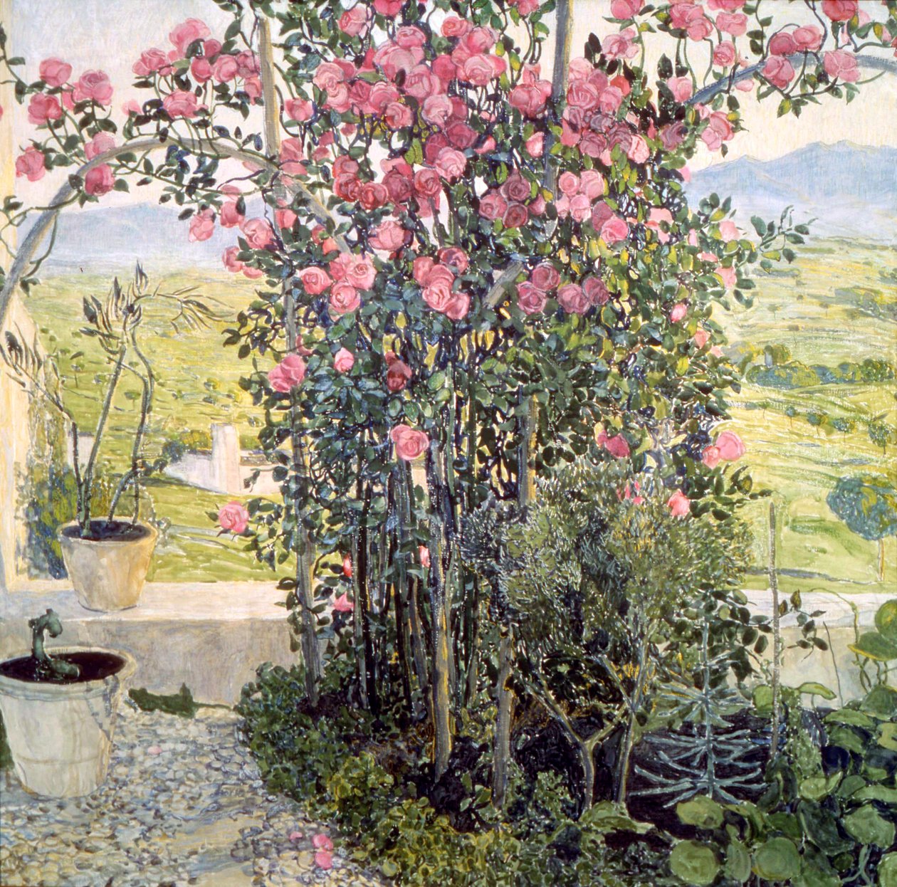 The Valley i Umbria, 1910-tallet. av Aleksandr Jakovlevic Golovin