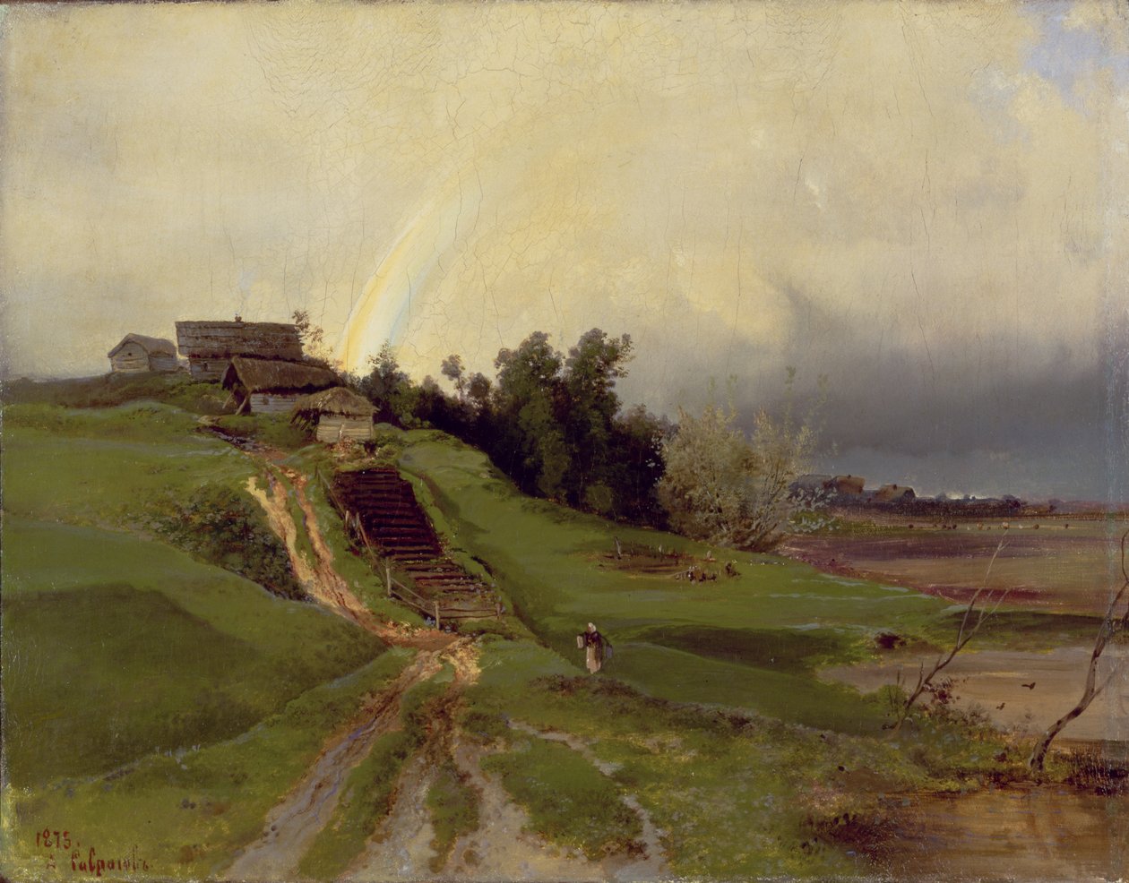 Regnbuen, 1875 av Alexei Kondratjewitsch Sawrassow