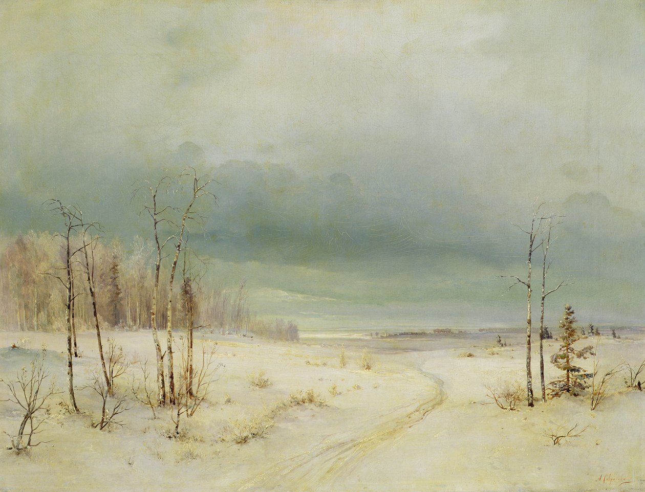 Vinter av Alexei Kondratjewitsch Sawrassow
