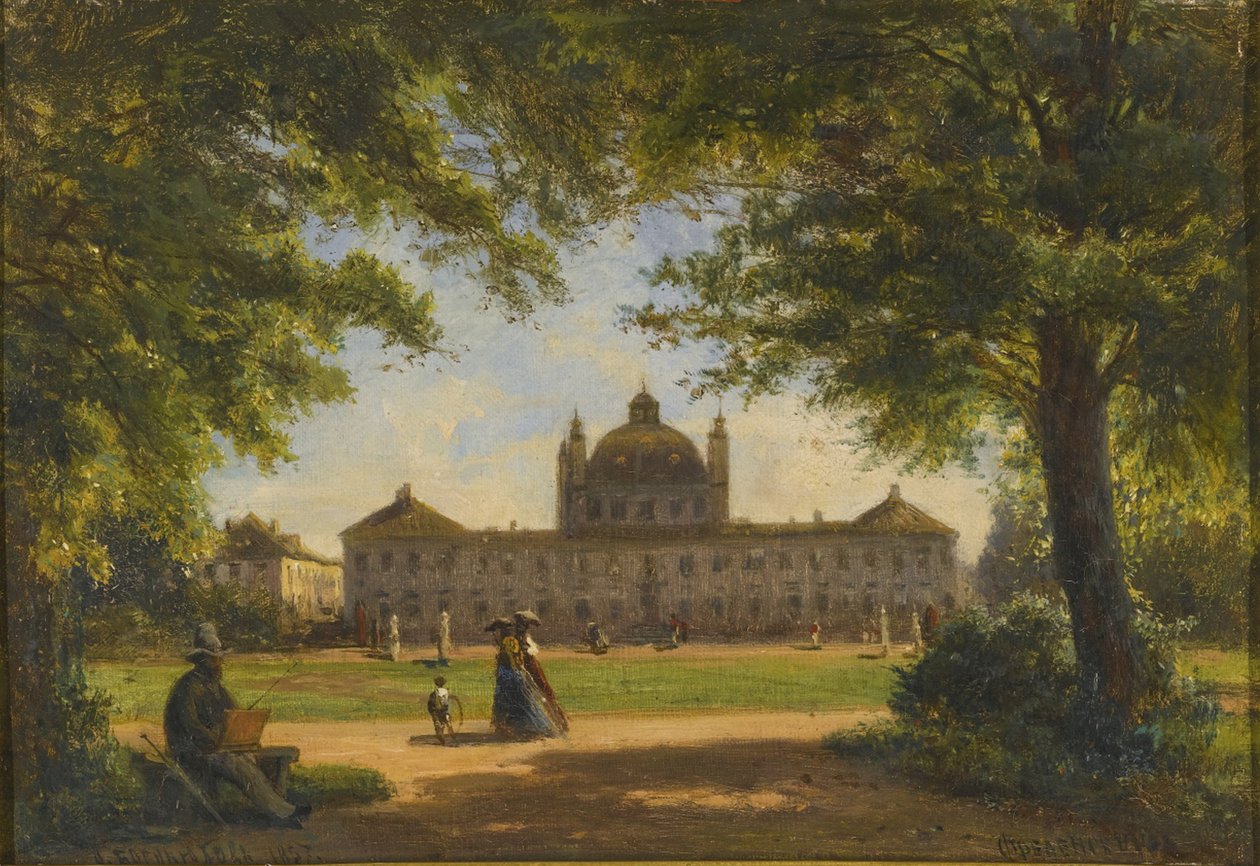 Fredensborg slott av Aleksei Petrovich Bogolyubov