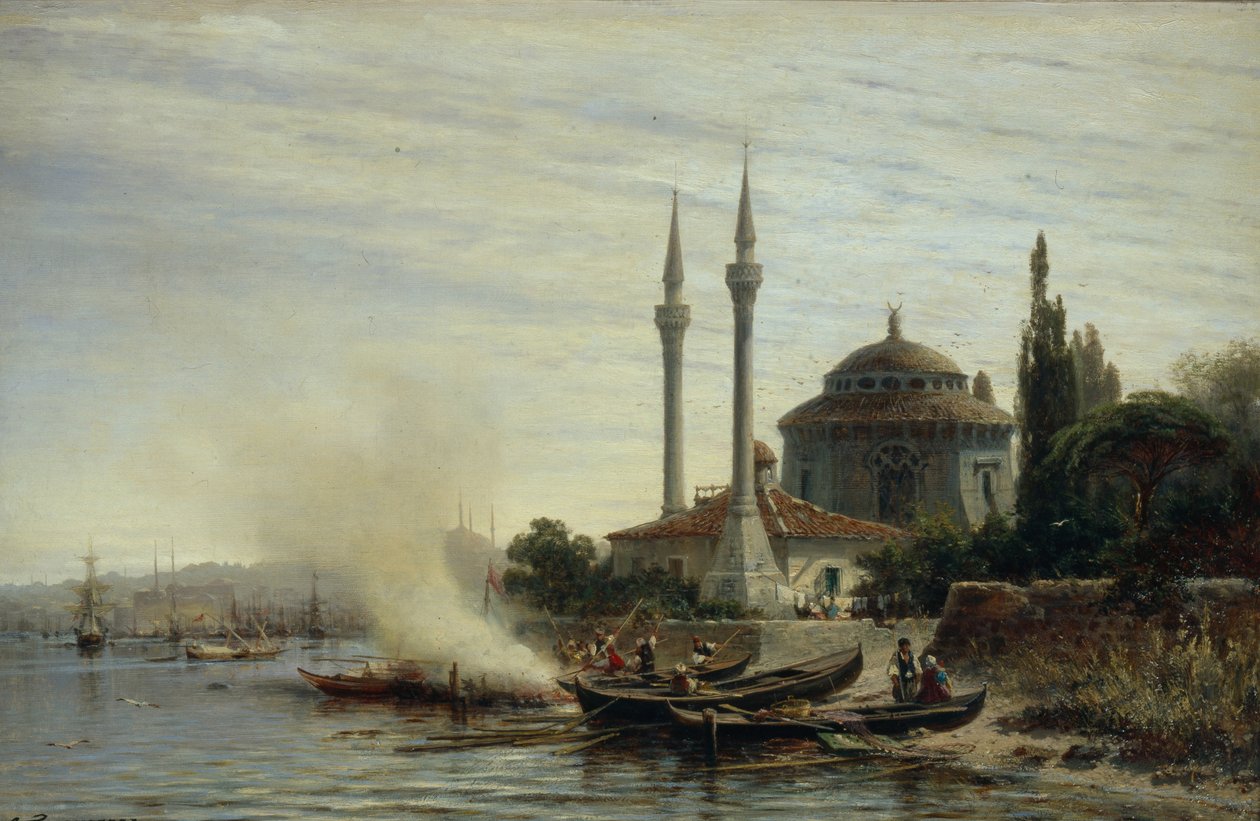 Gullhorn. Konstantinopel, 1864 av Aleksei Petrovich Bogolyubov