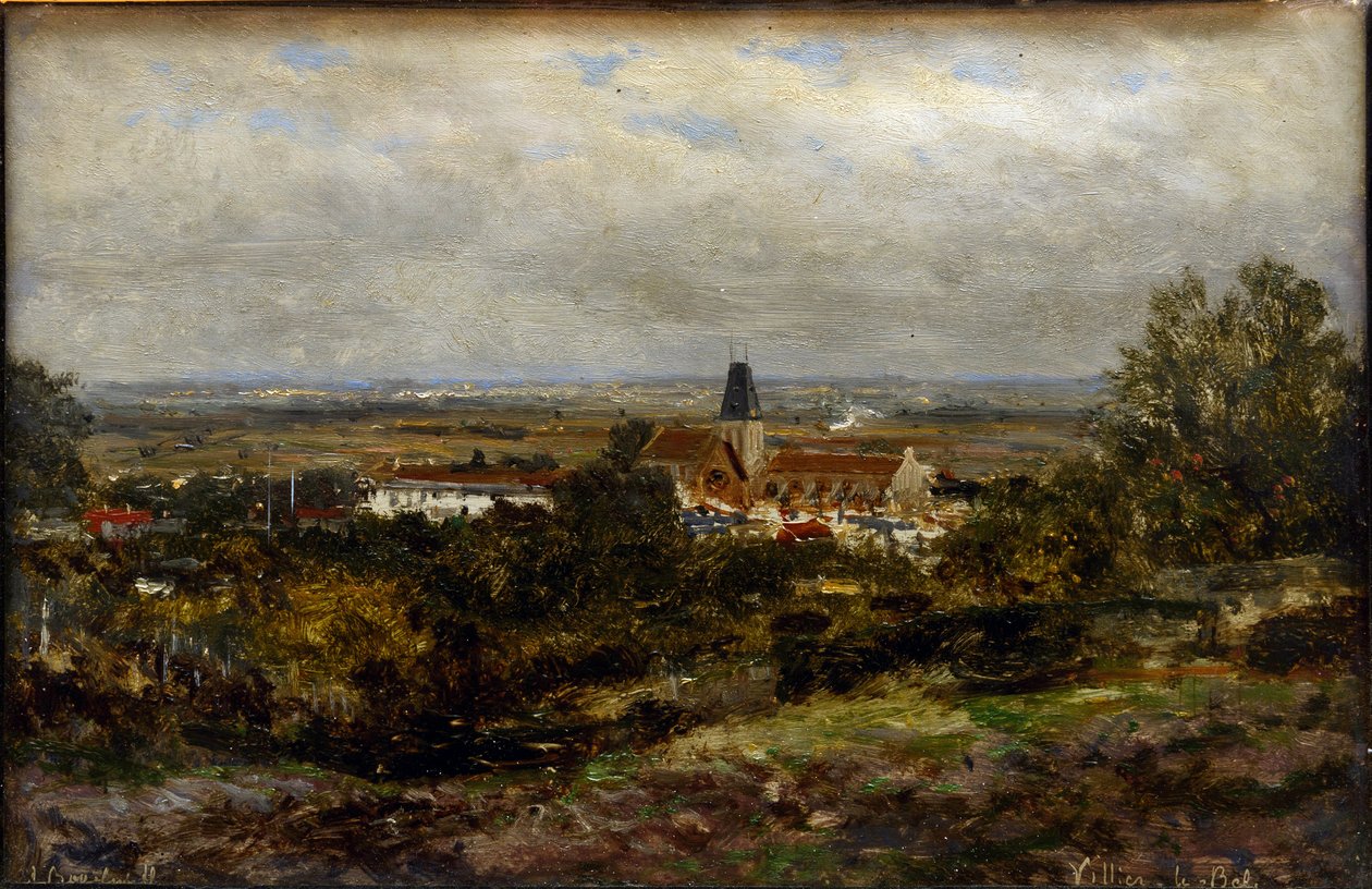 Villiers-le-Bel av Alexei Petrovich Bogolyubov (1824-1896) av Aleksei Petrovich Bogolyubov