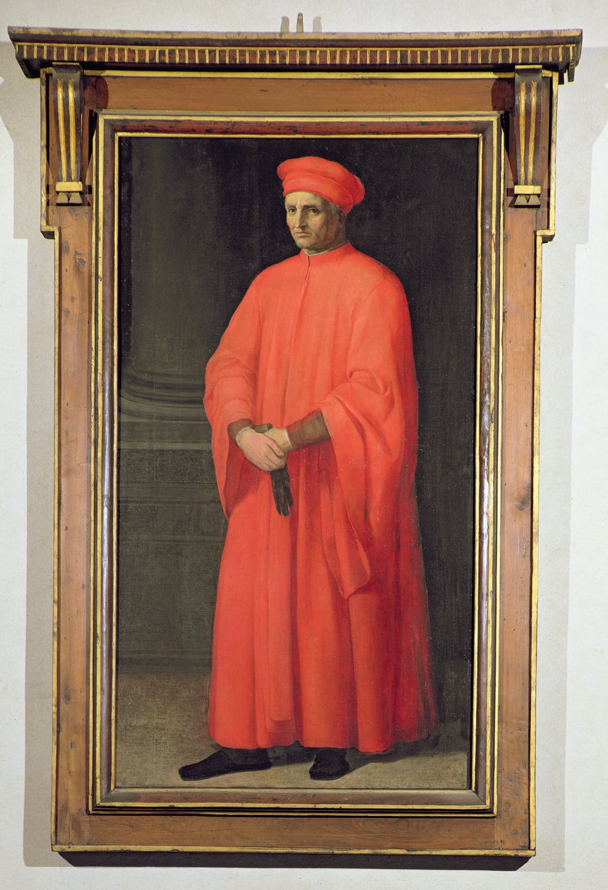 Portrett av Francesco Datini av Alessandro Allori