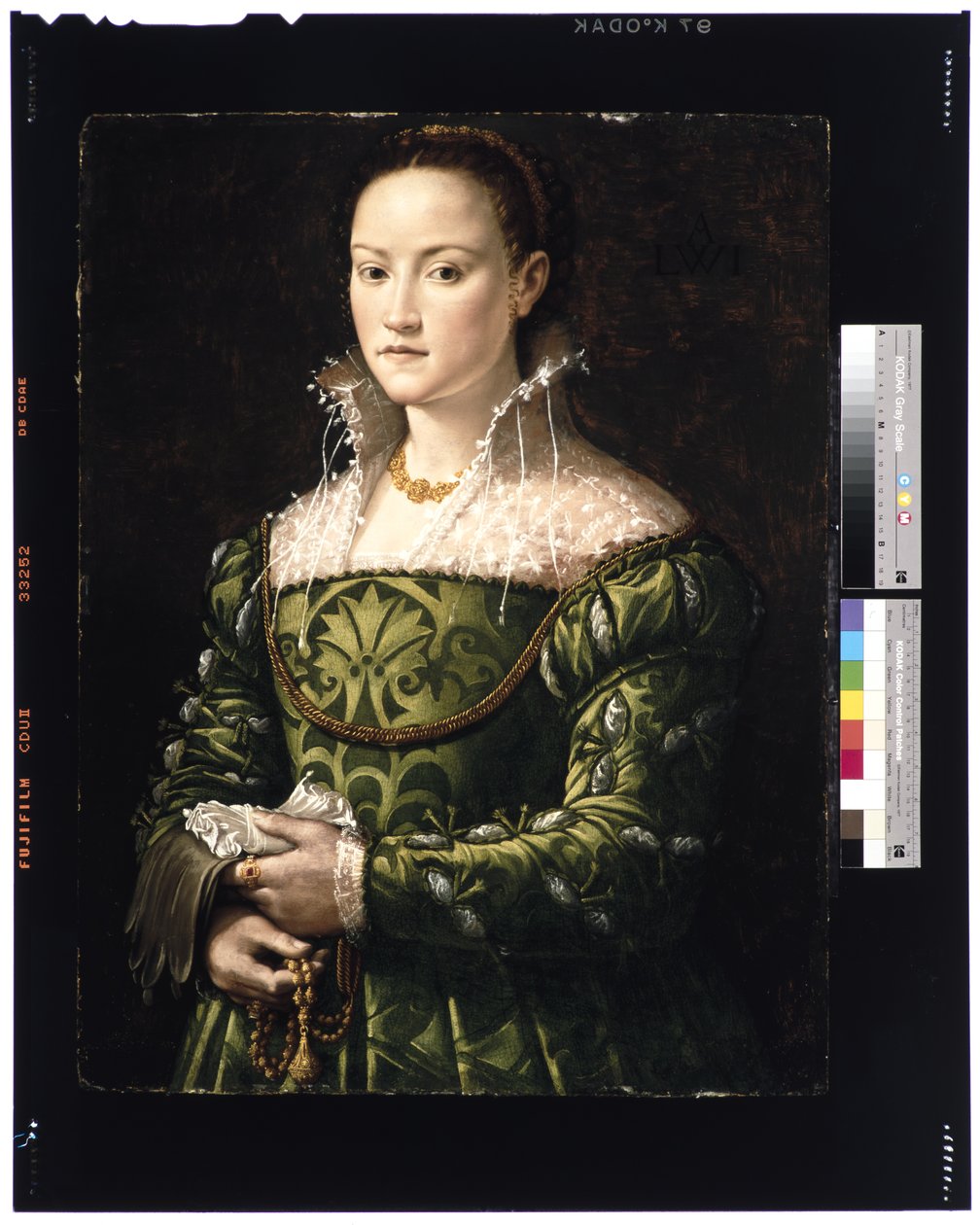 Portrett av en dame, ca. 1560 av Alessandro Allori