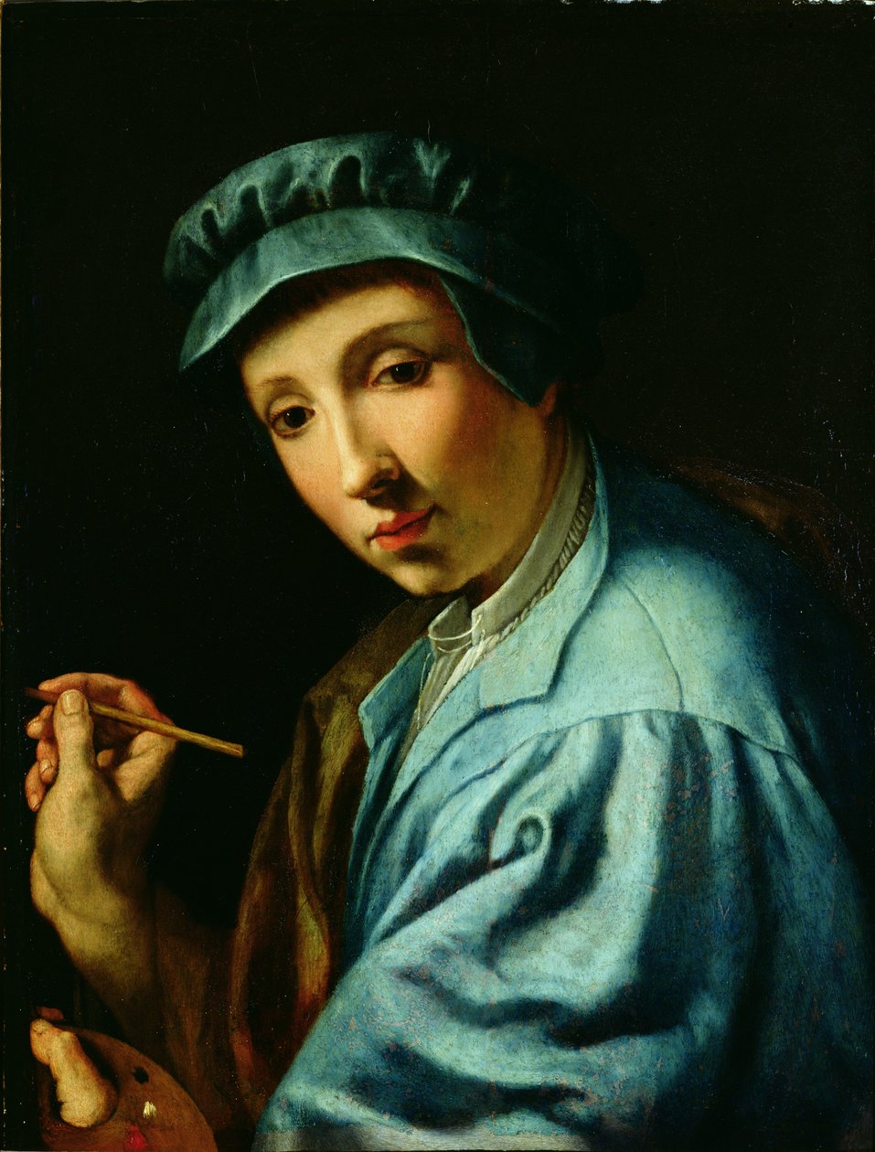 Selvportrett, ca. 1555 av Alessandro Allori