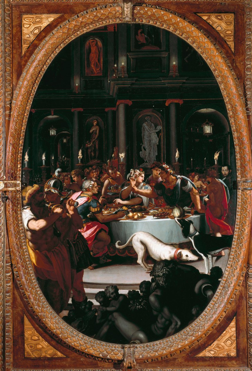 Banketten til Cleopatra (maleri av Alessandro Allori