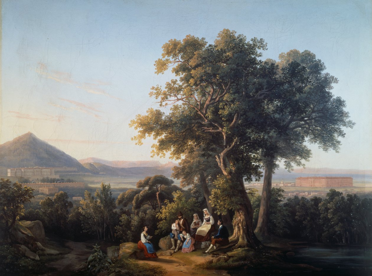 Caserta-sletten av Alessandro Fergola
