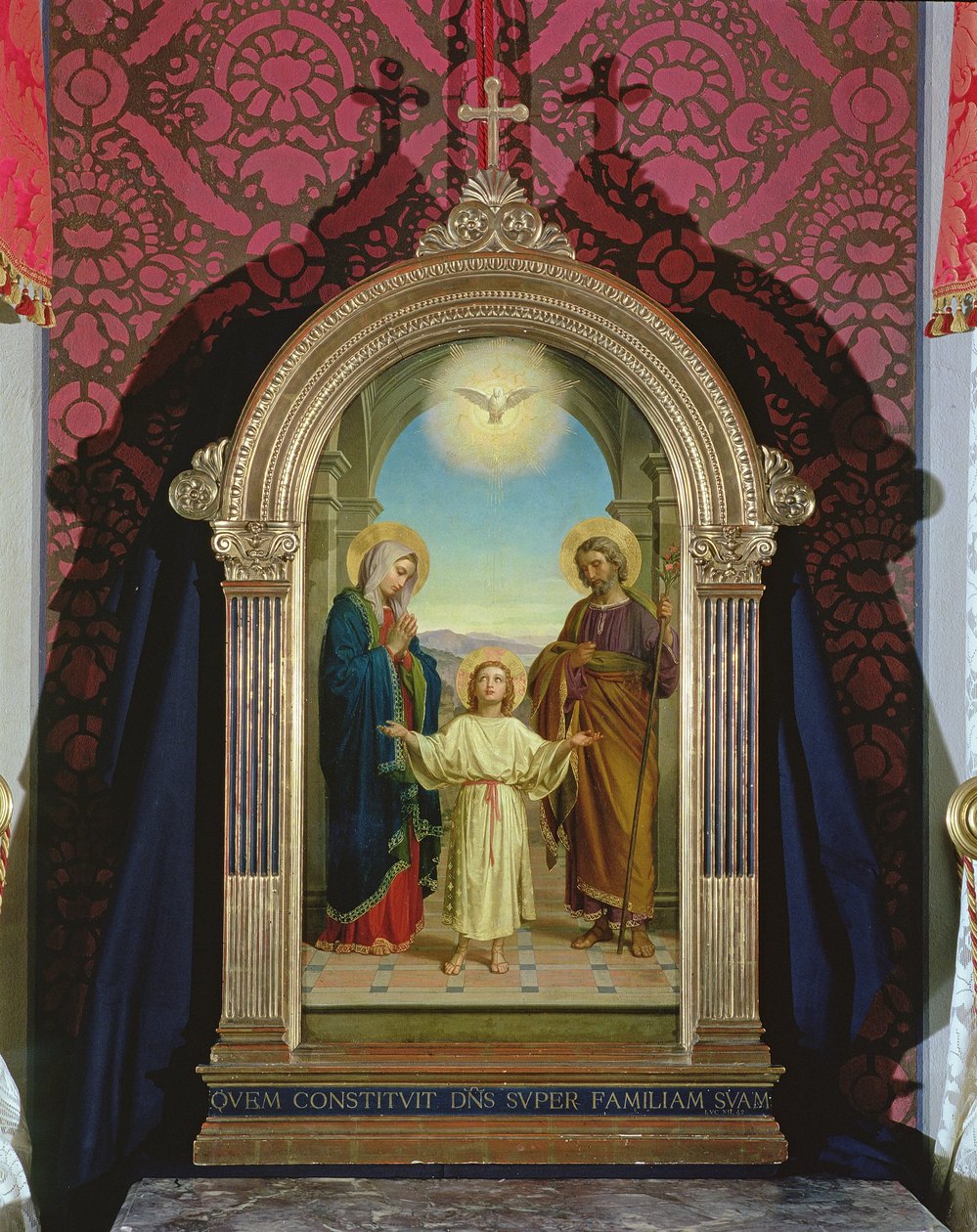 Den hellige familie, 1898 av Alessandro Franchi