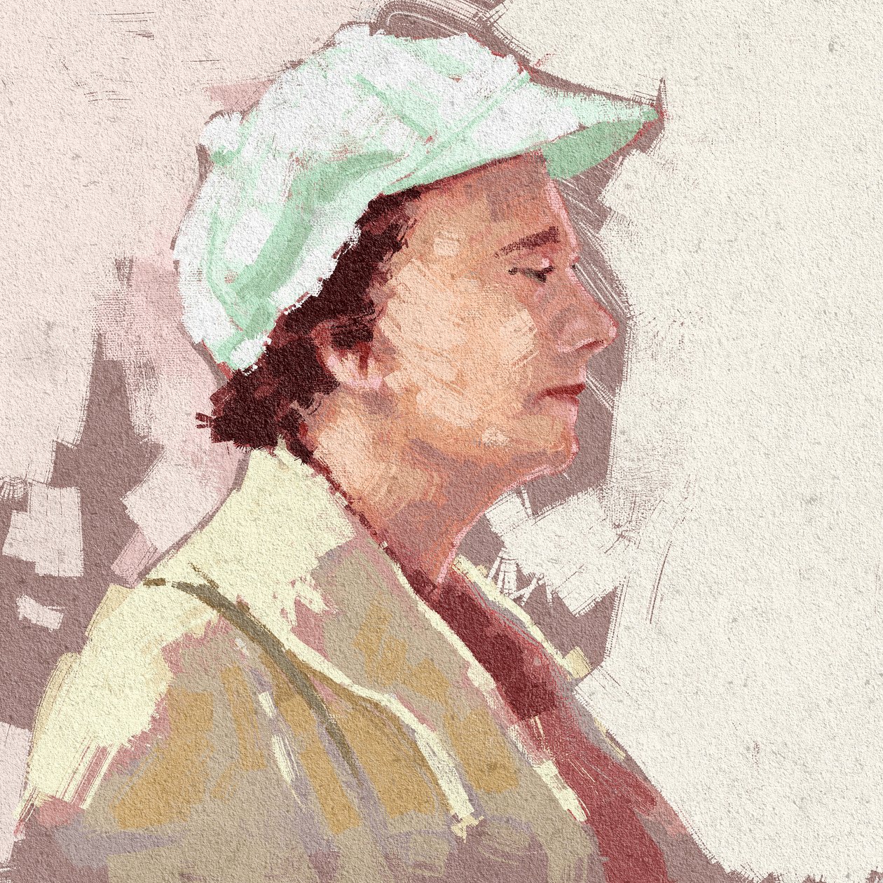 Portrett av vitenskapsmann Rachel Carson, 2023 (illustrasjon) av Alessandro Lonati