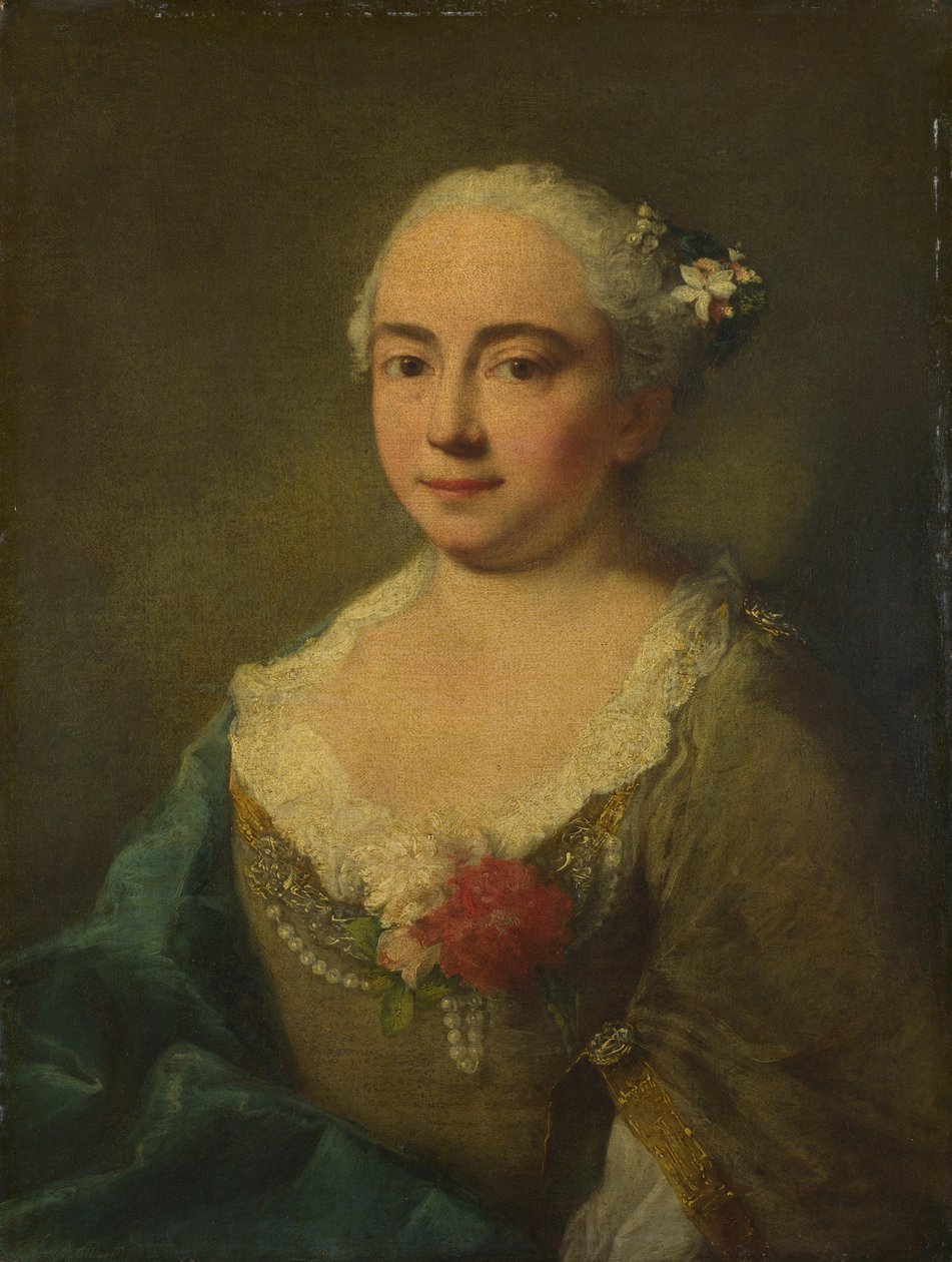 Caterina Penza, ca 1760 av Alessandro Longhi