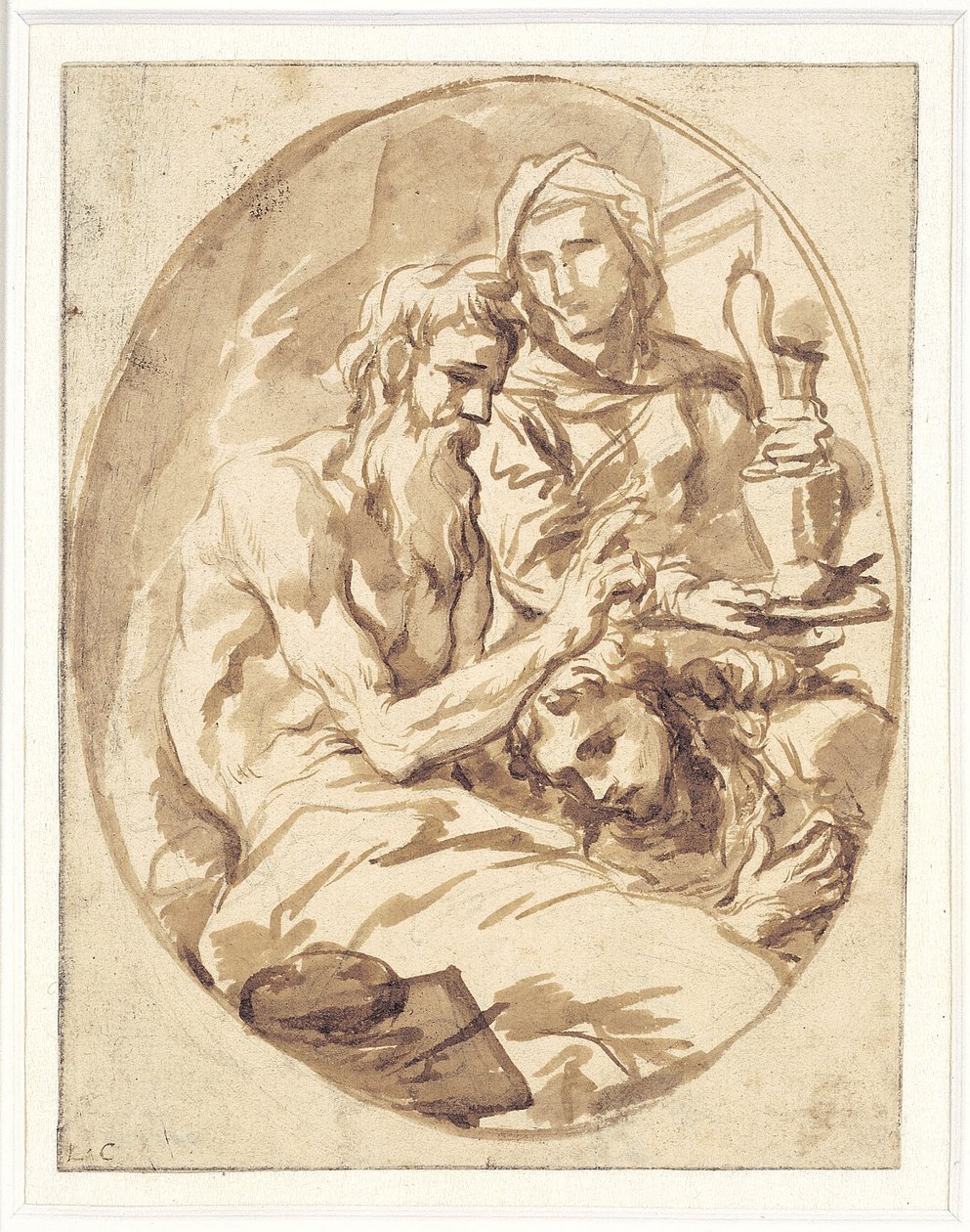 Isak velsigner Jakob av Alessandro Magnasco