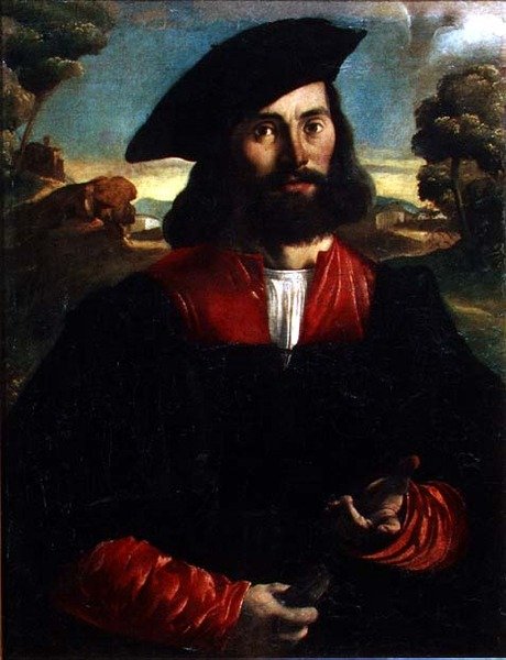 Portrett av en mann av Alessandro Oliverio