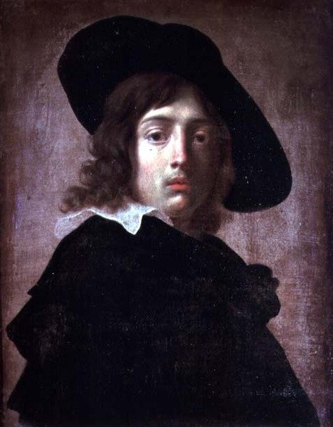 Selvportrett, ca. 1650 (olje på lerret) av Alessandro Rosi
