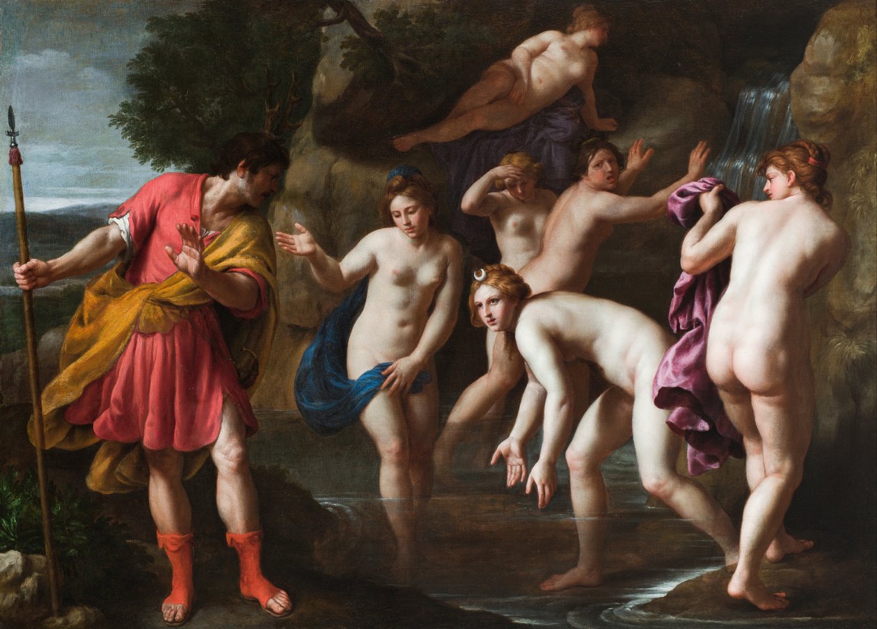 Diana og Actaeon av Alessandro Turchi