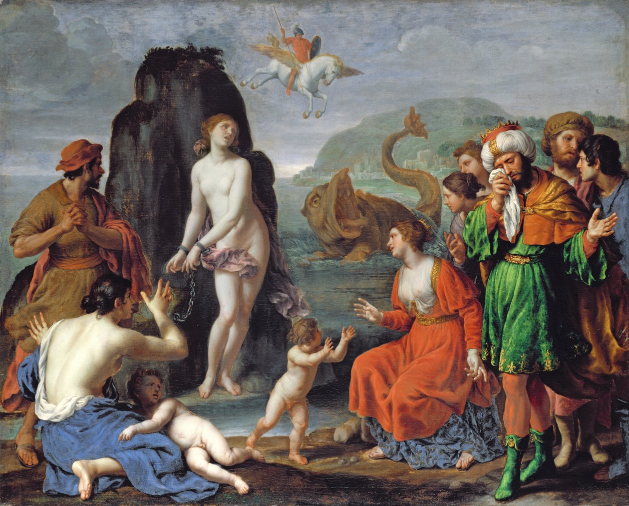 Perseus og Andromeda av Alessandro Turchi