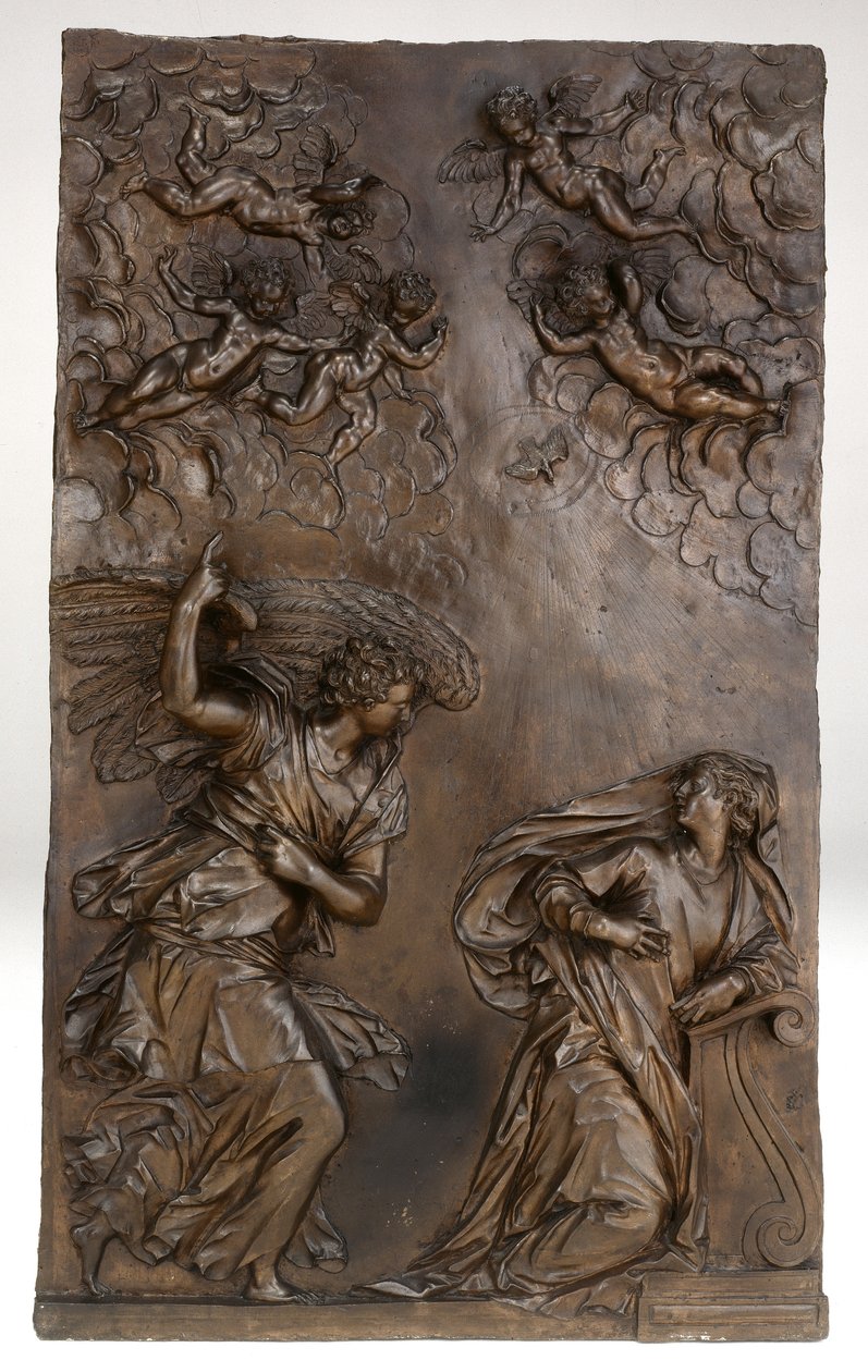 Bebudelsen, ca. 1583 av Alessandro Vittoria