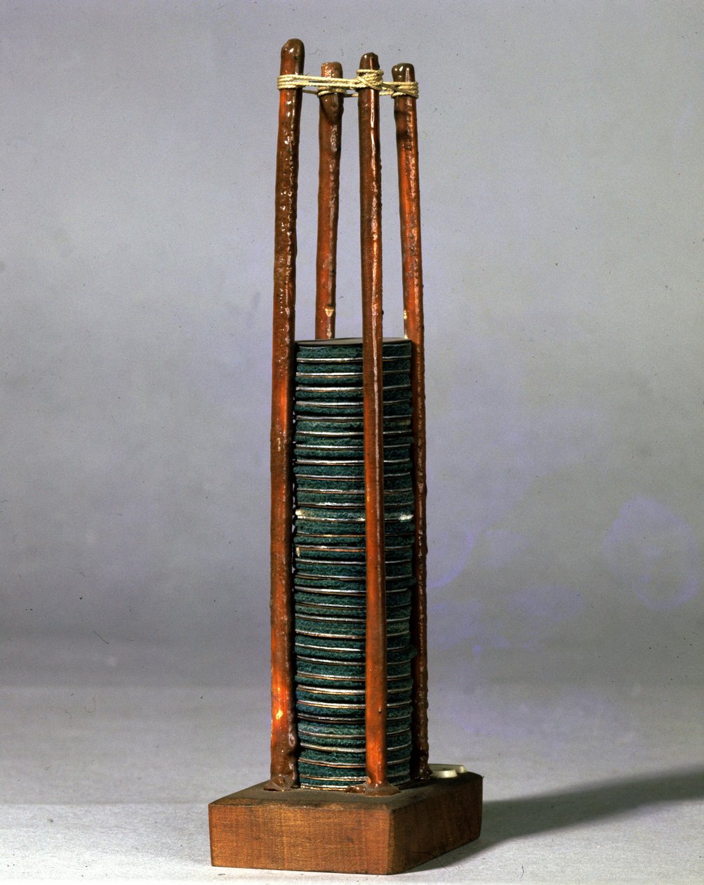 Haugen til Alessandro (Alexander) Volta. Museum for vitenskap og teknologi, Milano. av Alessandro Volta