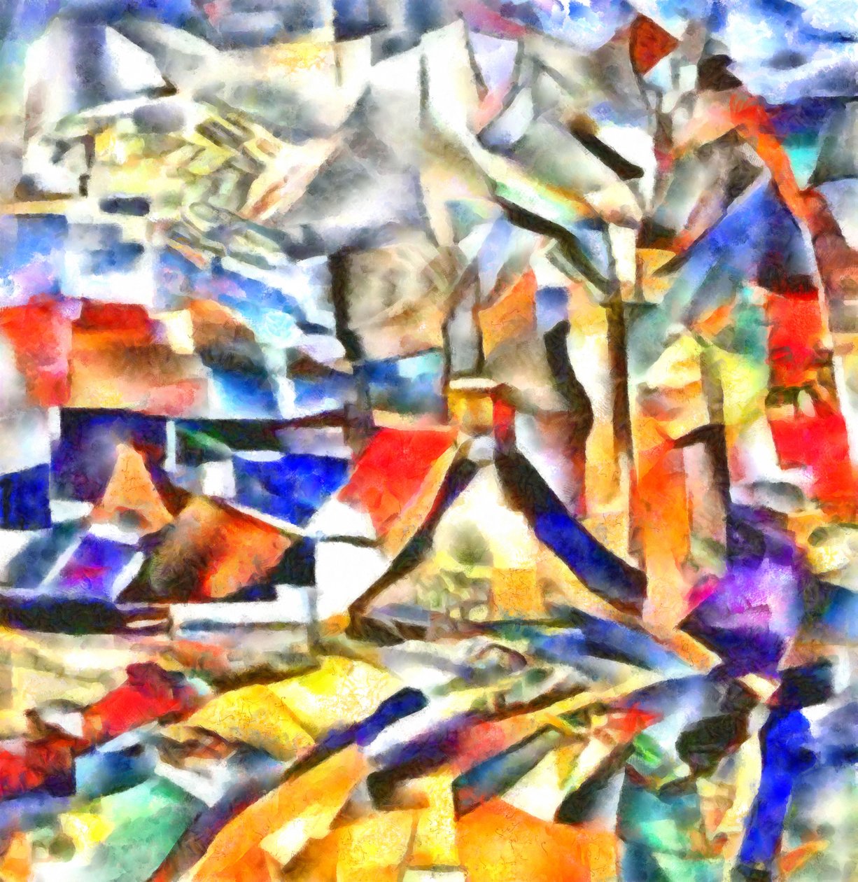 Sketch (landscape II), 2017, av Alex Caminker