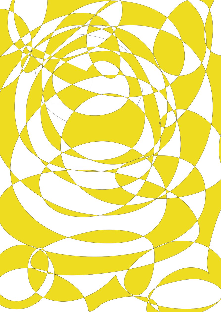 Yellow Fun, 2017, av Alex Caminker