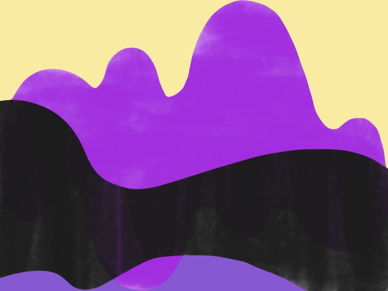 kveldslandskap, 2017, av Alex Caminker