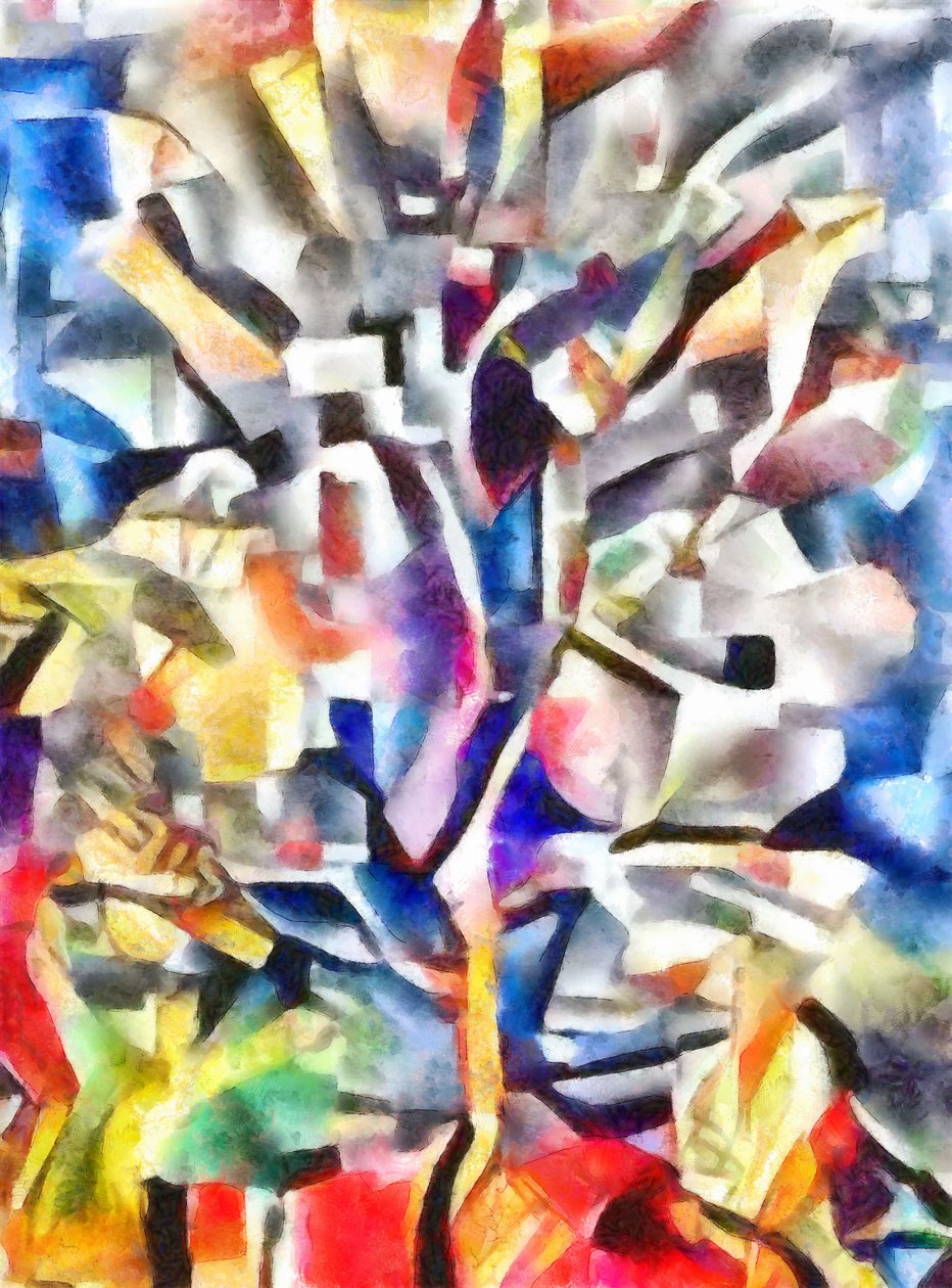tre, 2017, av Alex Caminker