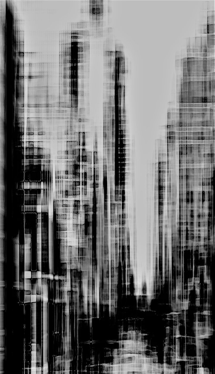 City, 2020 (blandet media) av Alex Caminker