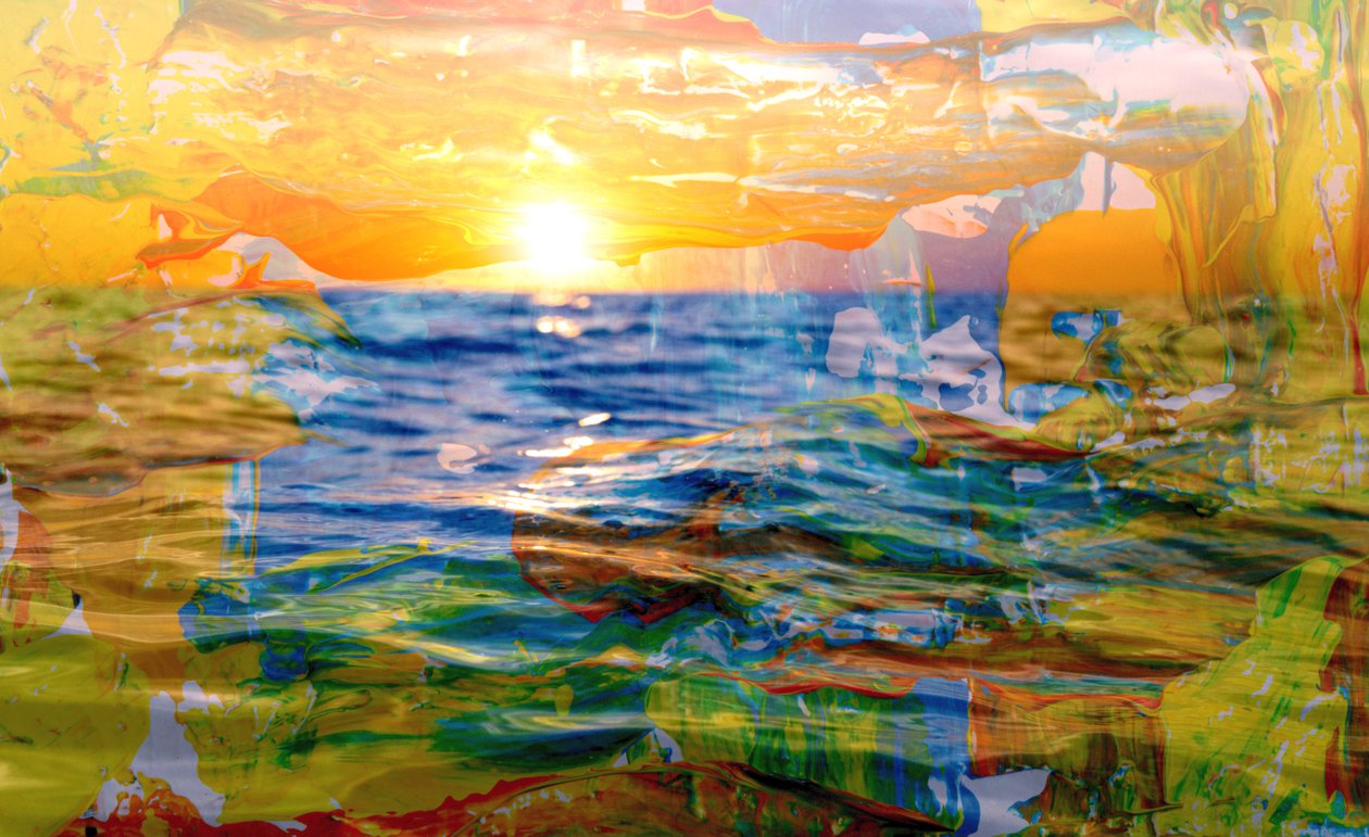Energi, 2019, (blandet media) av Alex Caminker