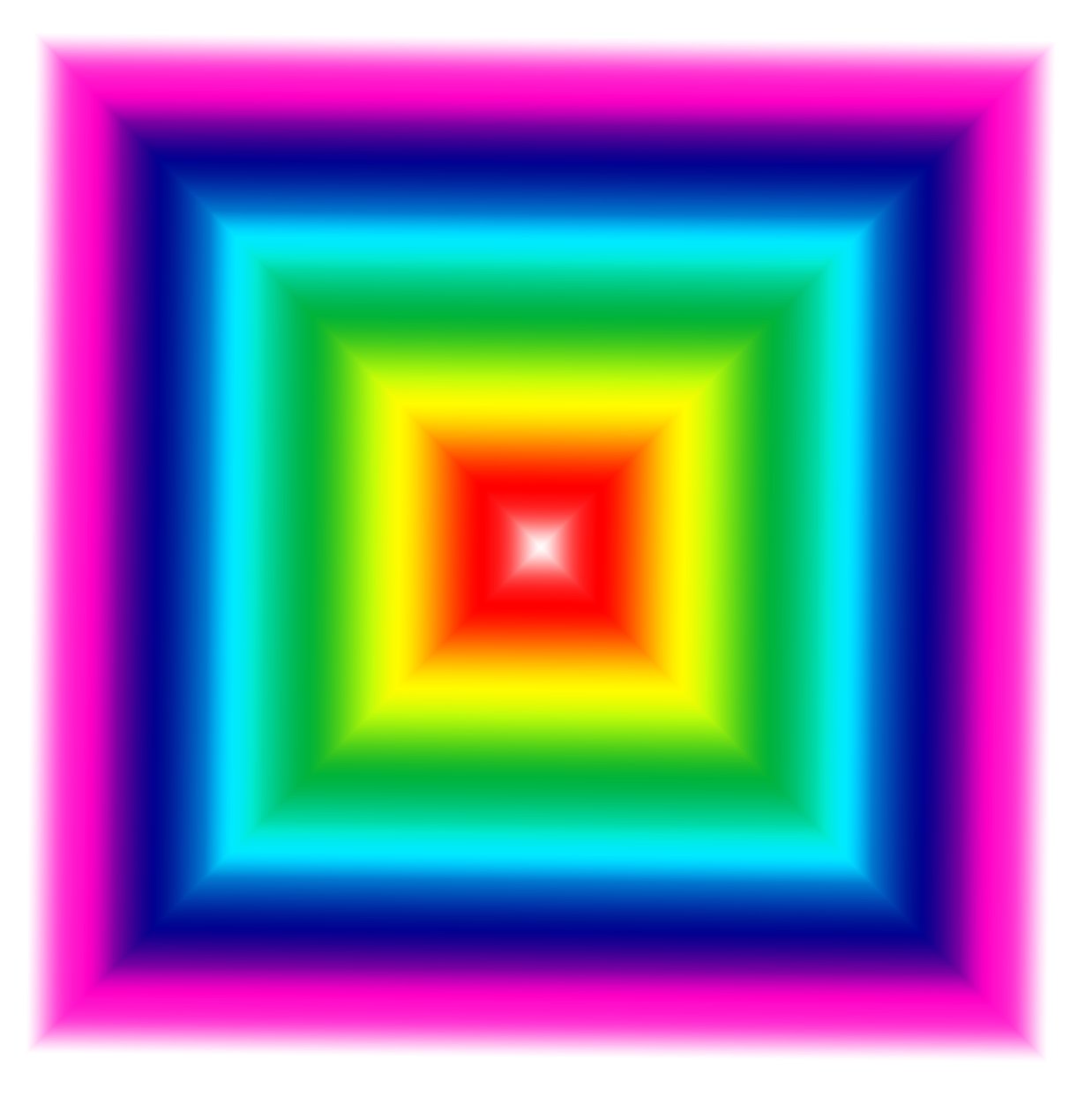 Geometriske lys,#3,(gradient) av Alex Caminker