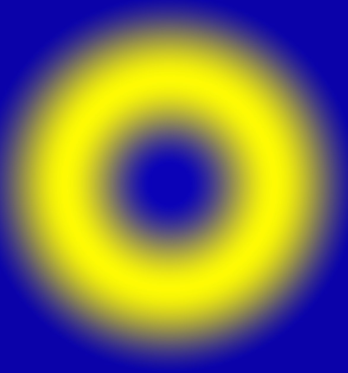 Geometriske lys,#4,(gradient) av Alex Caminker