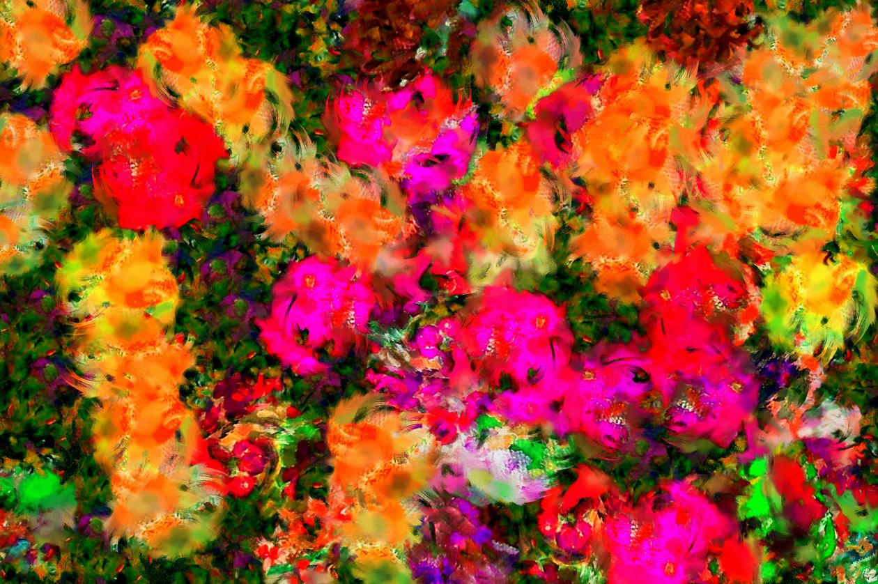 Lawn, 2019, (blandet media) av Alex Caminker