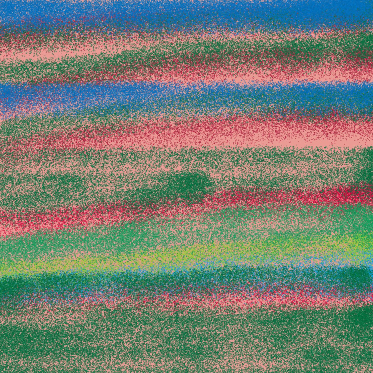 Meadow, 2015, (blandet media) av Alex Caminker
