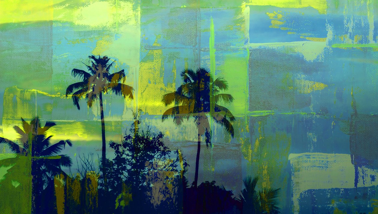 Musikalsk fragment, 2019, (blandet media) av Alex Caminker