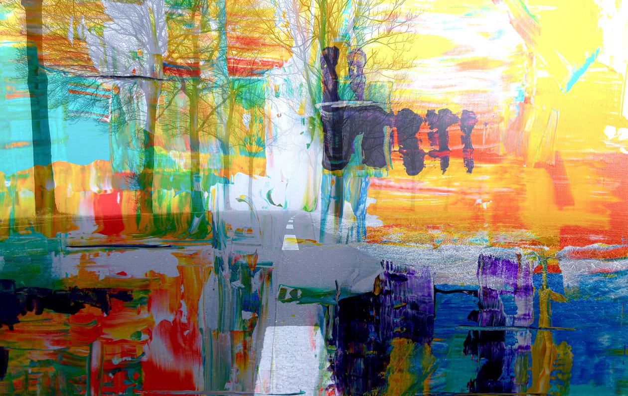 Path, 2019, (blandet media) av Alex Caminker