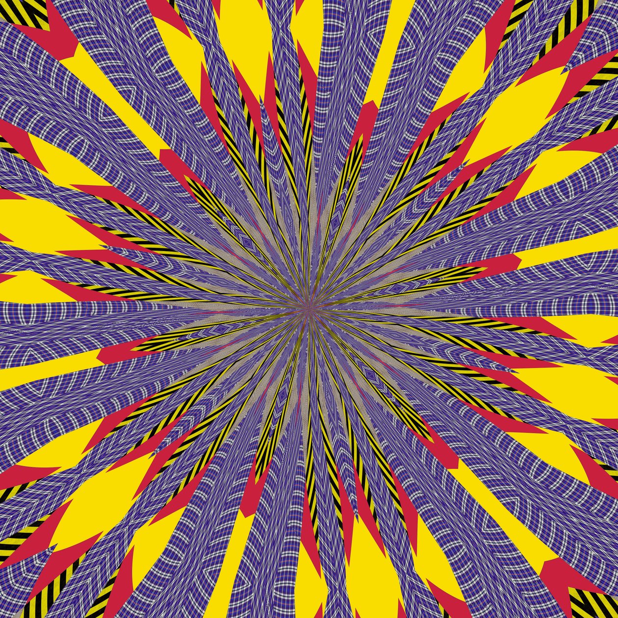 Sunflower, 2019, (blandet media) av Alex Caminker