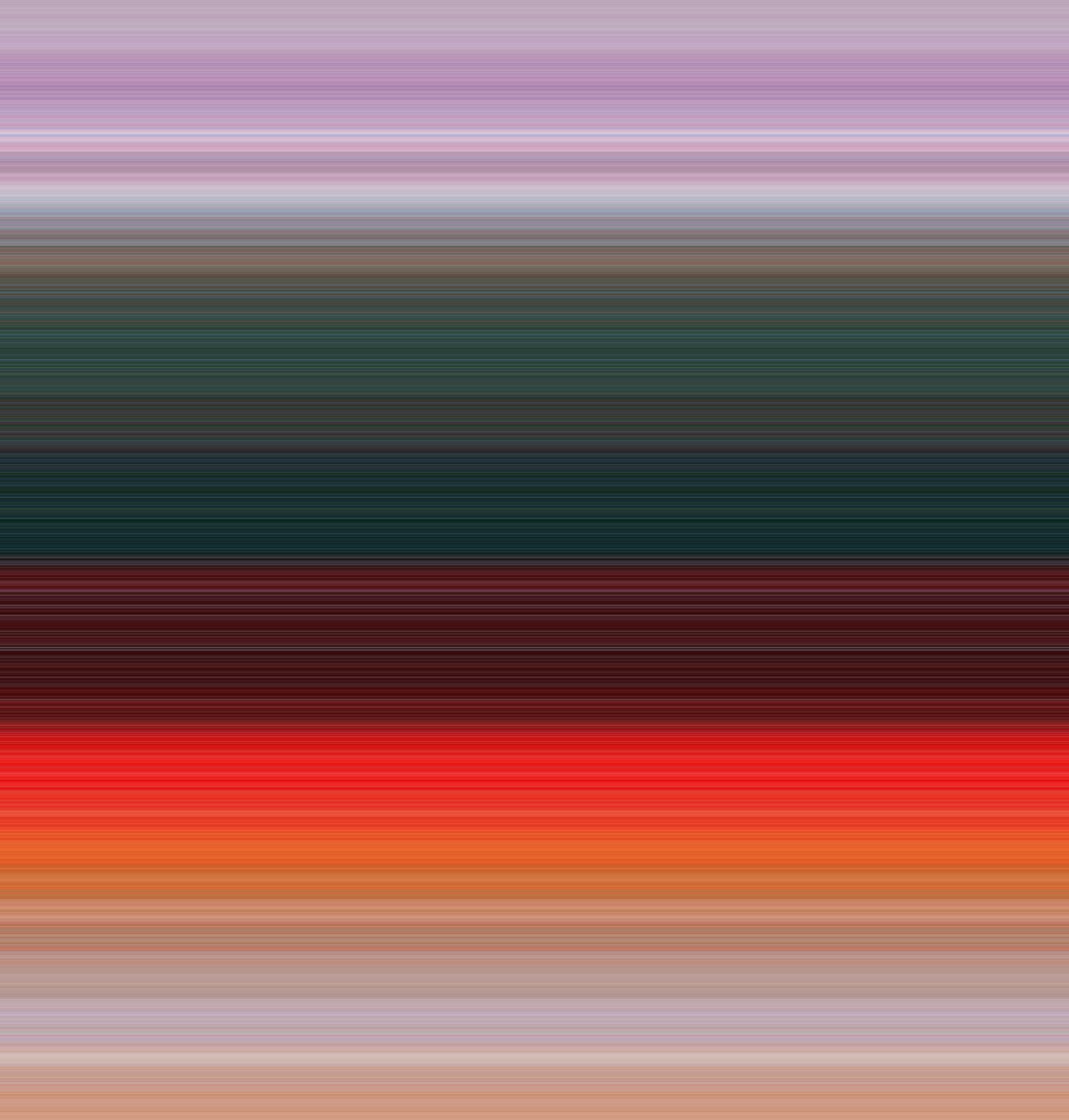 Sunset, 2017, (digital) av Alex Caminker